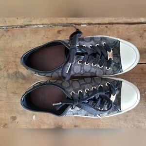 Coach Black and White Sneakers